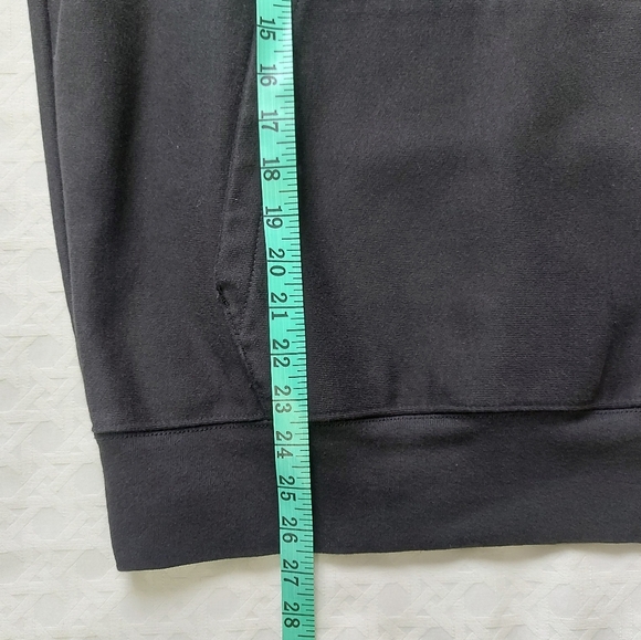 Stussy Men Hoodie Sweatshirt Small Black Drawcord Ribbed Cuffs Hem Cozy Casual - Picture 6 of 10